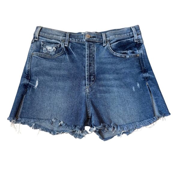 McGuire Denim Pants - Mcguire Denim Shorts Womens Size 29 High Rise Cut Off Medium Rise Modal